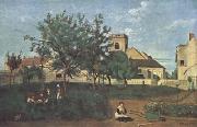 Jean Baptiste Camille  Corot Rosny-sur-Seine (mk11) oil painting picture wholesale